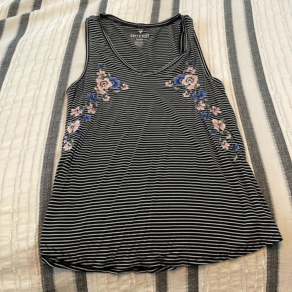 American eagle striped tank